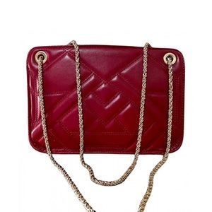 Sezane Belli Leather Crossbody Bag